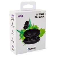 Наушники HIPER TWS Lazo X35 Black (HTW-LX35) Bluetooth 5.0 гарнитура, Черный