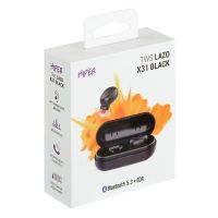 Наушники HIPER TWS Lazo X31 Black (HTW-LX31) Bluetooth 5.3 гарнитура, Черный