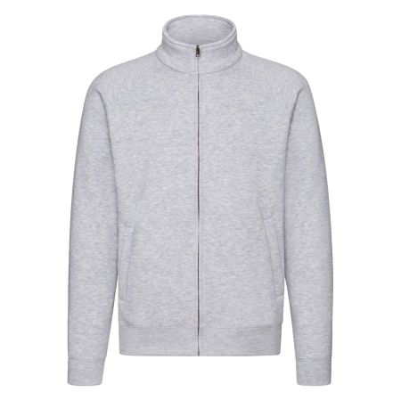 Толстовка "Sweat Jacket", серо-лиловый_M, 70% х/б, 30% п/э, 280 г/м2