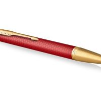 Шариковая ручка Parker IM Premium K318  Red GT, стержень: M, цвет чернил: blue, в подарочной упаковке.