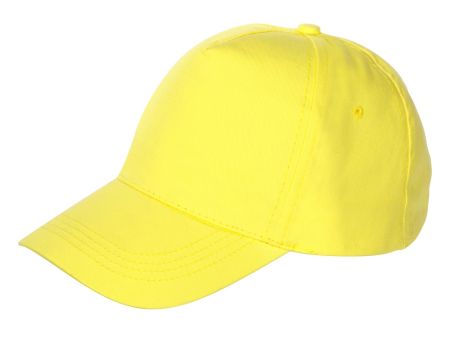 Бейсболка Мемфис 230 5-панельная, yellow