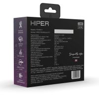 Беспроводные наушники HIPER TWS Mercury X14 (HTW-MX14) Bluetooth 5.1 гарнитура, Черный