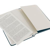 Записная книжка Moleskine Classic (в линейку) в твердой обложке, Pocket (9x14см), голубой