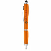Ручка-стилус шариковая Nash, оранжевый
