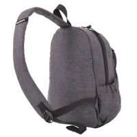 Рюкзак SWISSGEAR 13'', ткань Grey Heather/ полиэстер 600D PU , 25х14х35 см, 12 л, серый