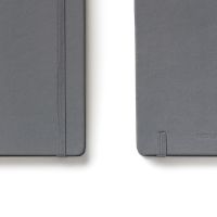 Записная книжка Moleskine Classic (в линейку) в твердой обложке, Large (13х21см), серый