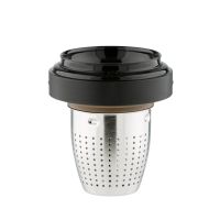 Термос из нерж. стали с ситом тм THERMOS TCMF-501, черный