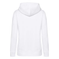 Толстовка "Lady-Fit Hooded Sweat Jacket", белый_XS, 75% х/б, 25% п/э, 280 г/м2