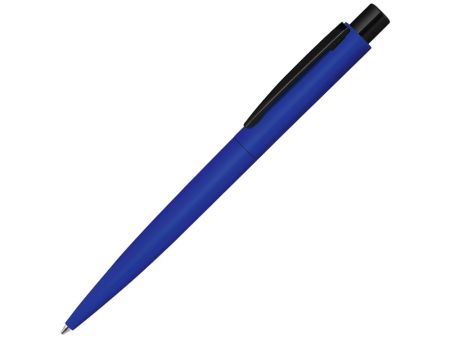 Ручка шариковая металлическая LUMOS M soft-touch, синий