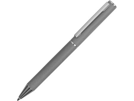 Ручка металлическая soft-touch шариковая Stone, серый