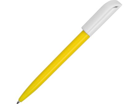Ручка пластиковая шариковая Миллениум Color BRL, желтый