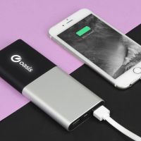 Портативное зарядное устройство с подсветкой логотипа Quark, 6000 mAh