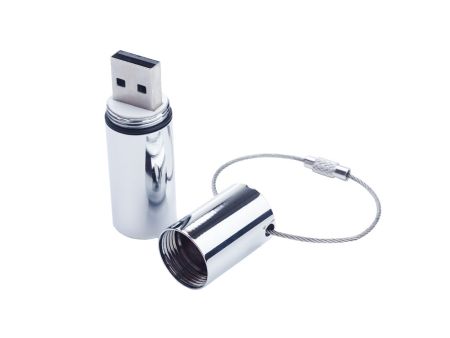 USB-флешка на 128 ГБ, 3.0 USB  серебристый