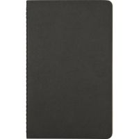 Записная книжка Moleskine Cahier (нелинованный, 3 шт.), Large (13х21см), черный