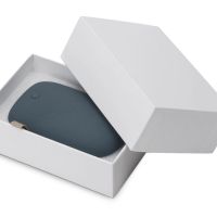 Универсальное зарядное устройство power bank в форме камня. 7800MAH. Dark gray