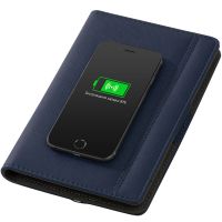 Органайзер с функцией беспроводной зарядки Manner, 5000 mah, синий