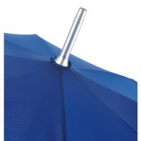 Зонт-трость 7560 Alu с деталями из прочного алюминия, полуавтомат, серый