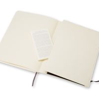 Записная книжка Moleskine Classic Soft (нелинованный), Хlarge (19х25 см), черный