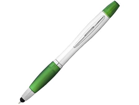 Ручка-стилус Nash с маркером, зеленый