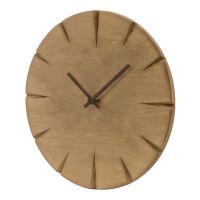 Часы деревянные Helga, 28 см, коричневый