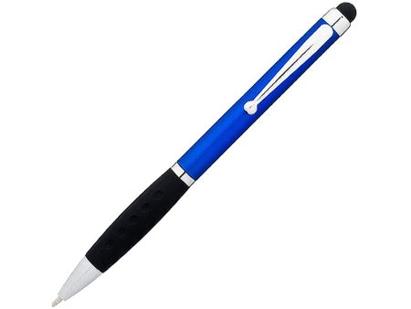 Ручка-стилус шариковая Ziggy черные чернила, синий