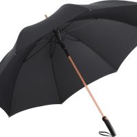 Зонт-трость 7399 Alugolf полуавтомат, черный