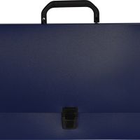 Папка-портфель А4, синий