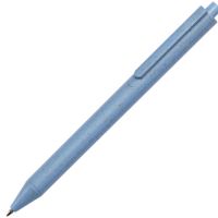 Блокнот B7 Toledo S, синий + ручка шариковая Pianta из пшеничной соломы, синий