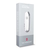 Нож-брелок VICTORINOX Classic SD Colors Falling Snow, 58 мм, 7 функций, белый