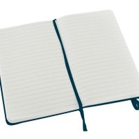 Записная книжка Moleskine Classic (в линейку) в твердой обложке, Pocket (9x14см), голубой