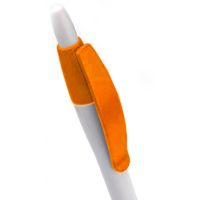 Ручка шариковая Celebrity Пиаф белая/оранжевая