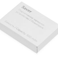 Портативное зарядное устройство-брелок Saver, 600 mAh, белый