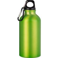 Бутылка Hip S с карабином 400мл, зеленый
