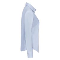 Рубашка "Lady-Fit Long Sleeve Oxford Shirt", светло-голубой_L, 70% х/б, 30% п/э, 135 г/м2