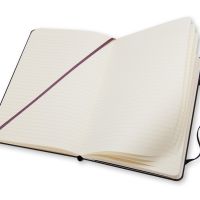 Записная книжка Moleskine Classic (в линейку) в твердой обложке, Large (13х21см), черный