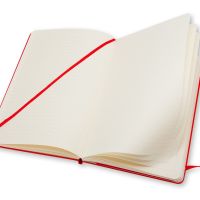 Записная книжка Moleskine Classic (в линейку) в твердой обложке, Pocket (9x14см), красный