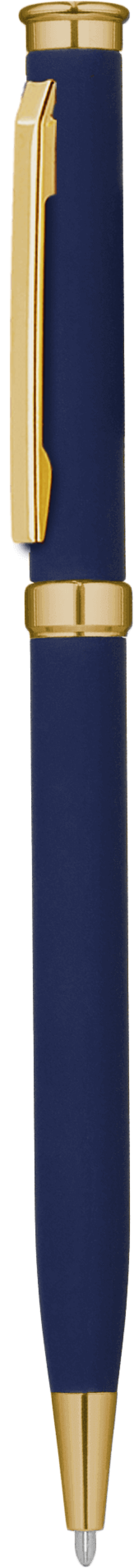 Ручка METEOR SOFT GOLD MIRROR Темно-синяя 1130.14