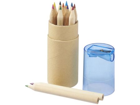 Набор карандашей 12 единиц, голубой